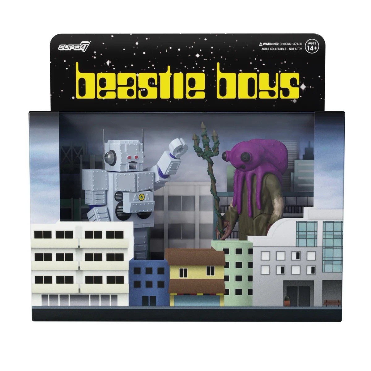Beastie Boys Intergalactic Super7 Reaction 3.75-inch Action Figure 2-Pack