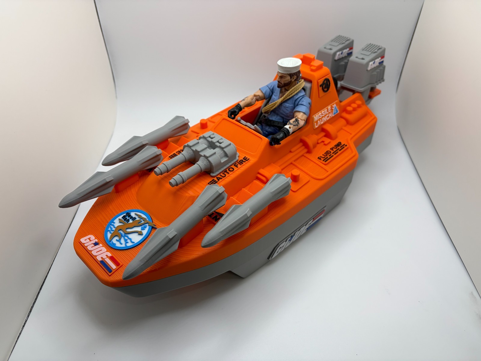GI Joe Devilfish 1:12 Classified Scale 3D Print