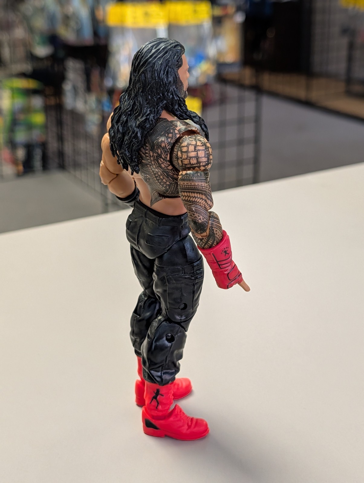 WWE Elite Greatest Hits 5 Roman Reigns Mattel Wrestling Figure Tribal Chief