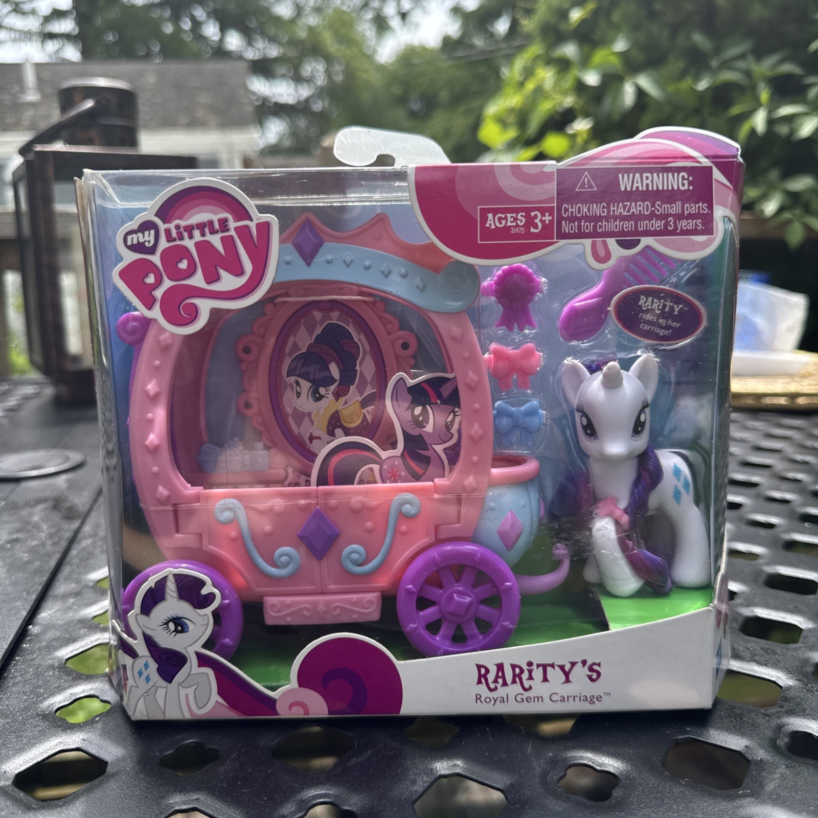 My Little Pony «Rarity’s Royal Gem Carriage» 2010 New in Box