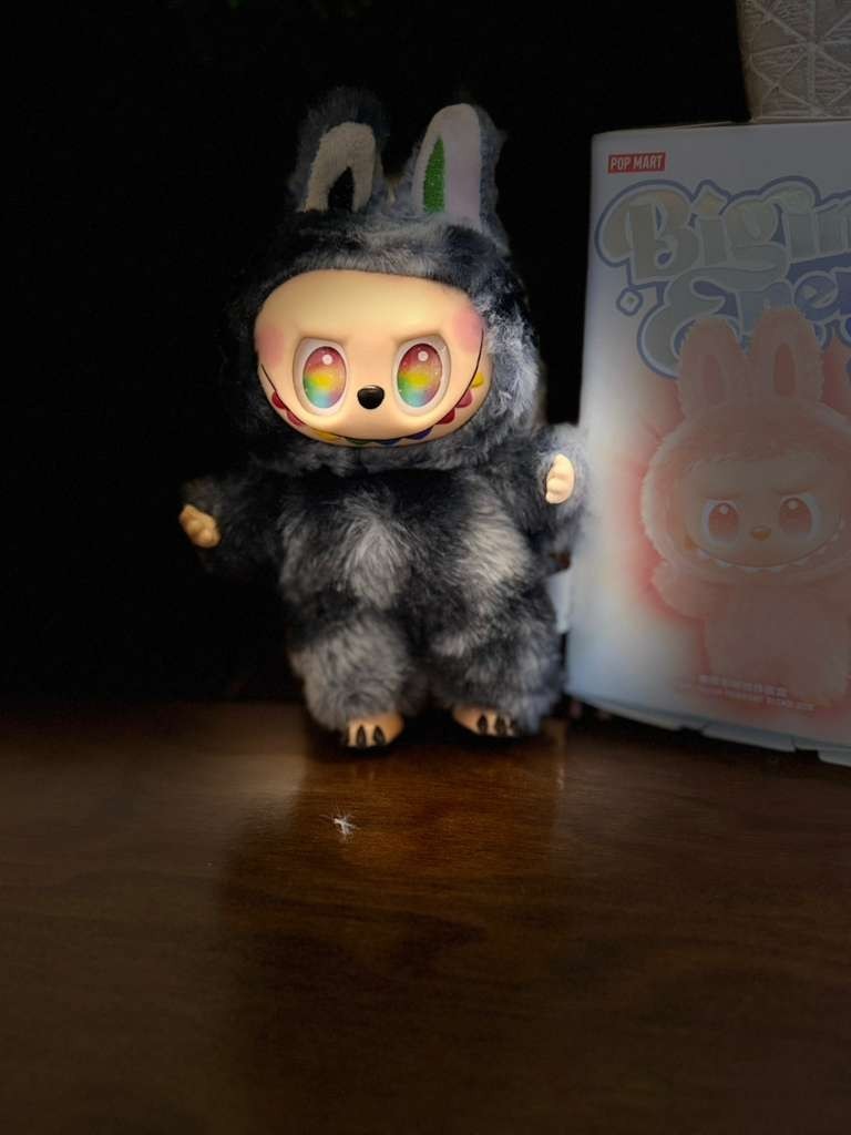 POP MART Labubu Grey V3 Secret ID Hidden Secret ID Grey Rare Labubus