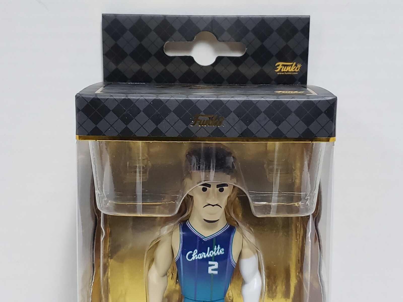 LAMELO BALL – Charlotte Hornets Funko Gold Premium Vinyl NBA 5″ Figure IN STOCK