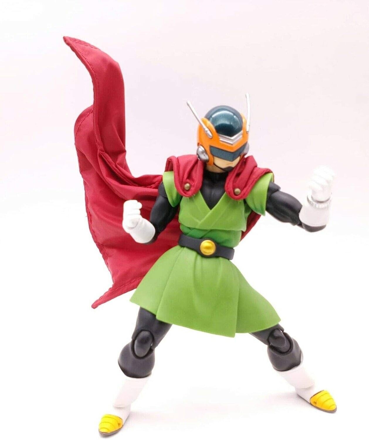 SU-C-GS: 1/12 Scale Red Wired Cape for SHF Dragon Ball Z Great Saiyaman