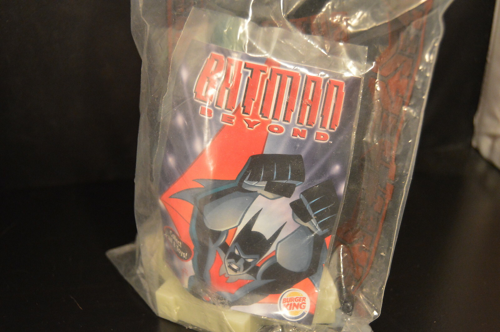Lot of 2 «BATMAN BEYOND» BURGER KING TOYS action hero NOS Fast Food TV & MOVIE