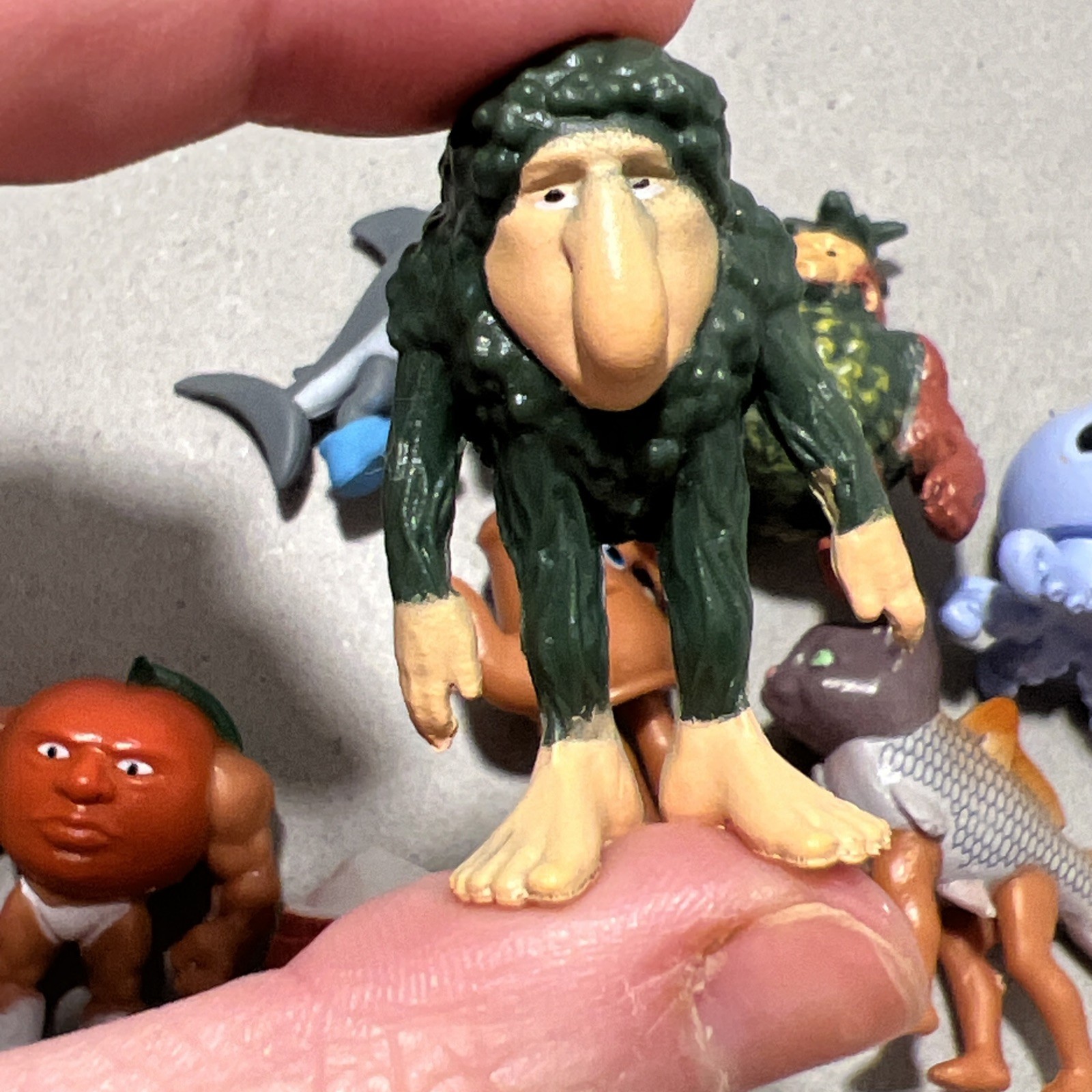 EUC 8 Pc Italian Brainrot Steal a Brain Rot Toys, 1.8″ Action Figure Mini Lot B
