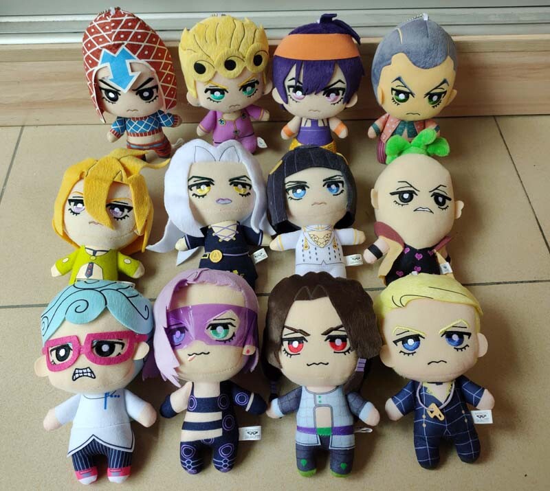 JOJO Bizarre Adventure Golden Wind Plush Buccellati Abbacchio Fugo Dio plush