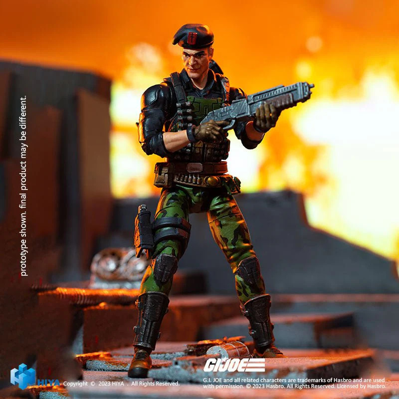 Hiya Exquisite Mini Series G.I. Joe Flint Minty Fresh