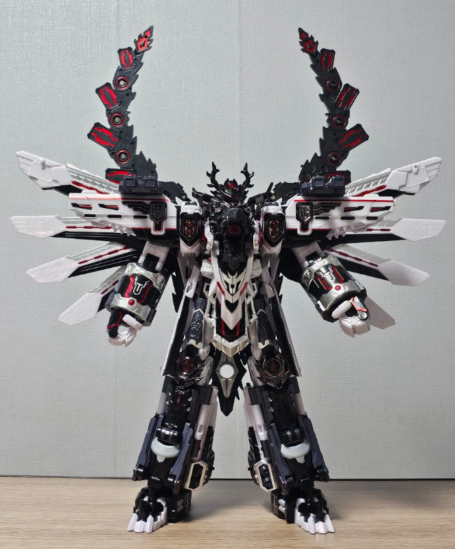 Metal Cardbot W TYRANT ZERO Transforming Train Robot K TOY Figure TyrantZero
