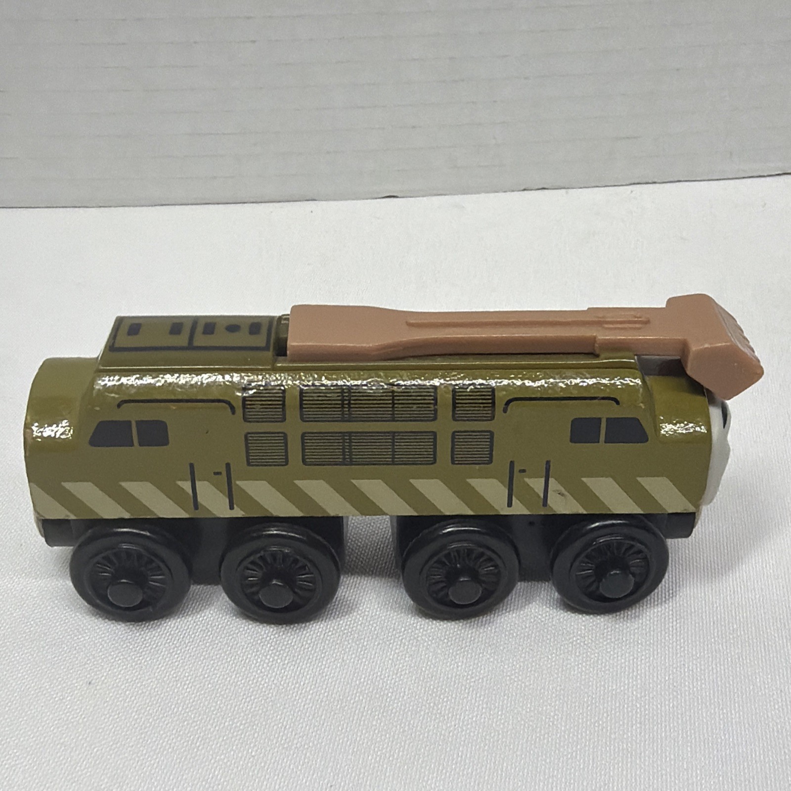 Thomas Wooden Railway Train MAGIC RAILROAD LOT DODGE SPLATTER LADY DIESEL 10