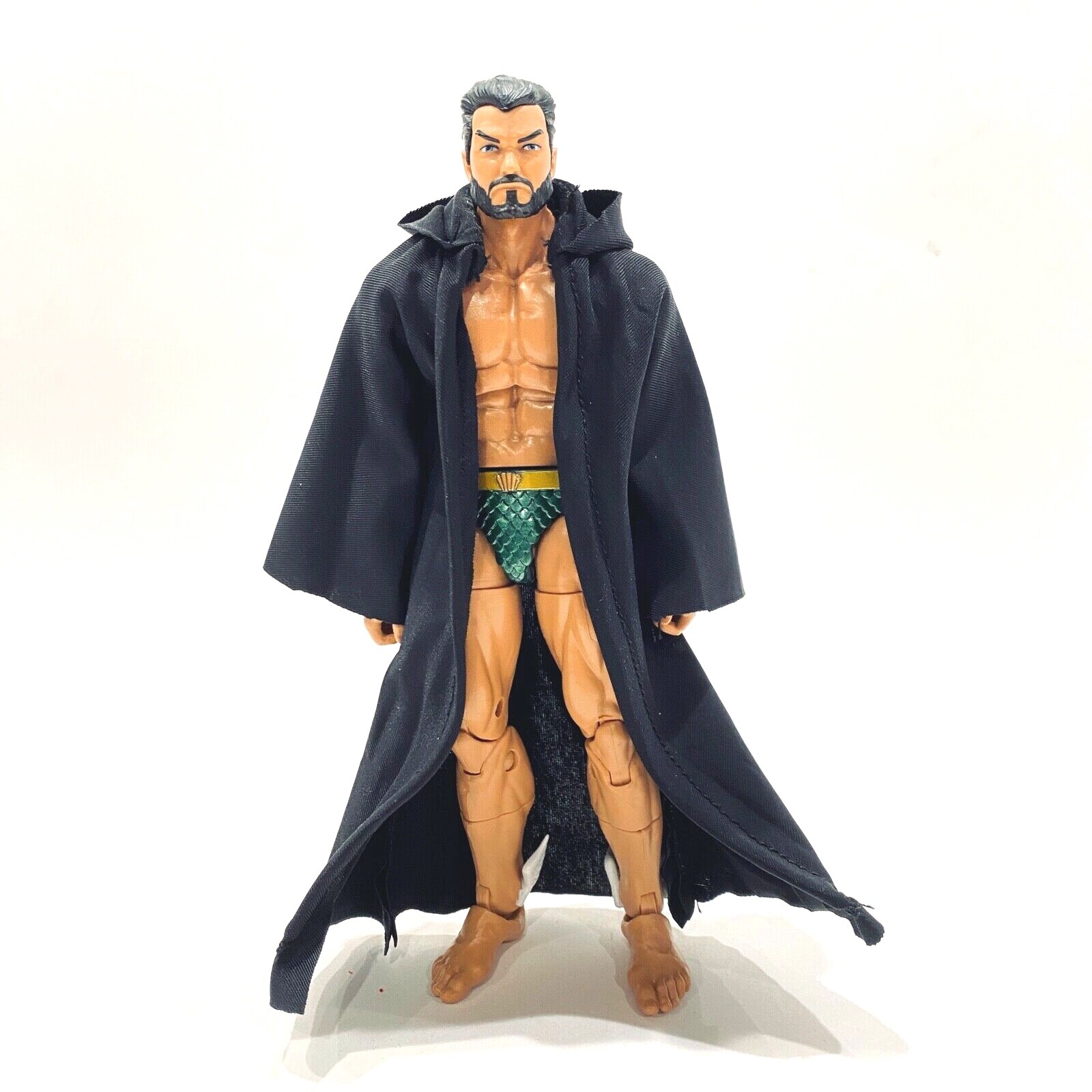 SU-R-BK: 1/12 scale Black Wired Fabric Robe for 6″ Star Wars Figure
