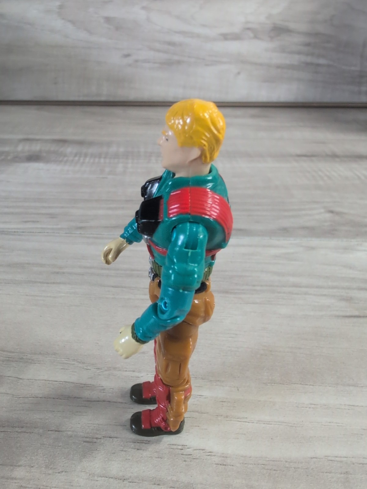 Vintage 1989 Hasbro GI Joe Downtown v1 3.75″ Action Figure Cobra ARAH Incomplete