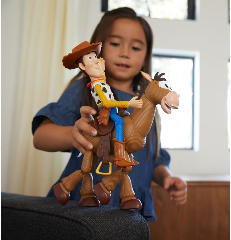 Mattel Disney Pixar’S Toy Story 4 Woody and Buzz Lightyear 2-Character Pack, Mov