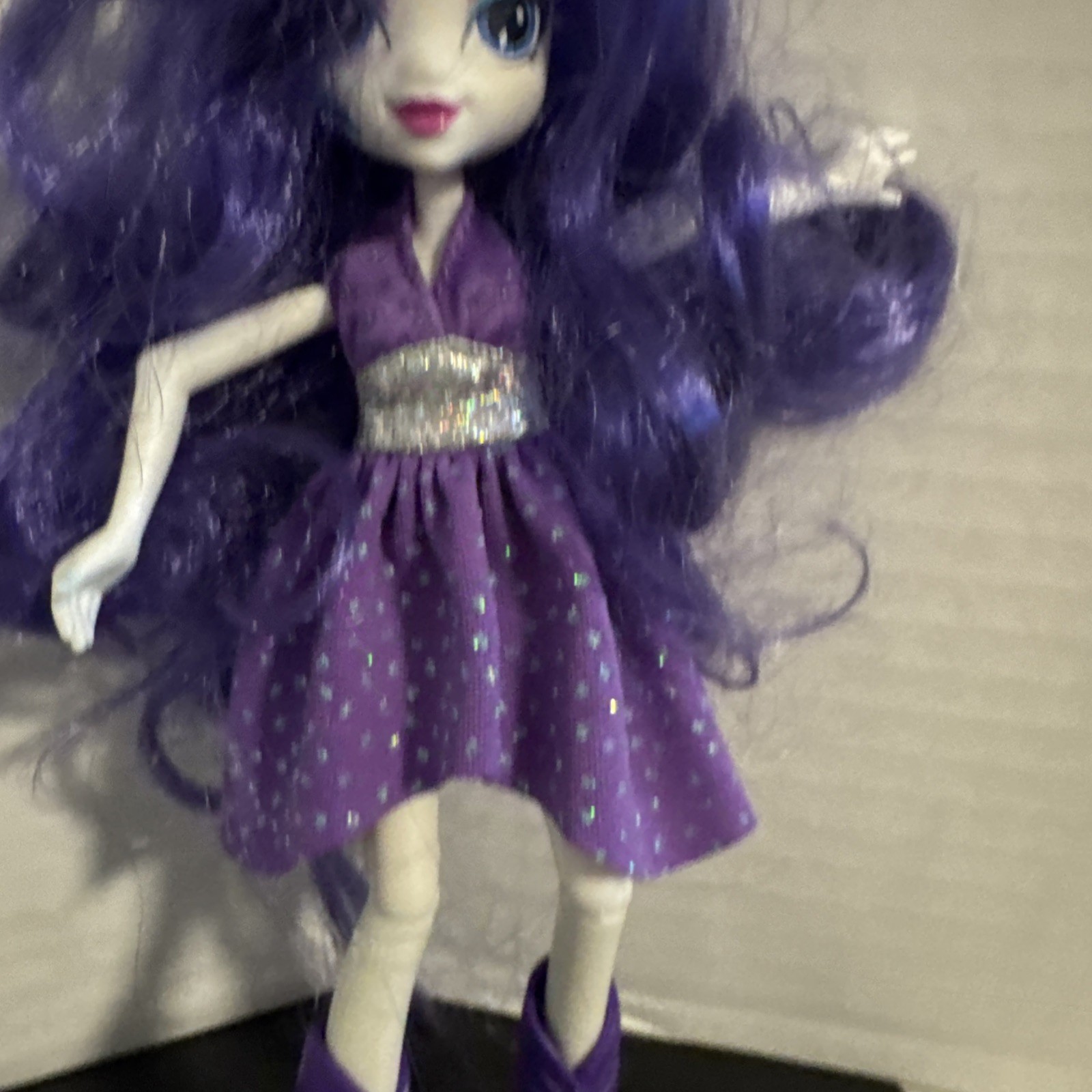 My Little Pony Equestria Girls 9″ Rarity Purple Hair Doll 2012