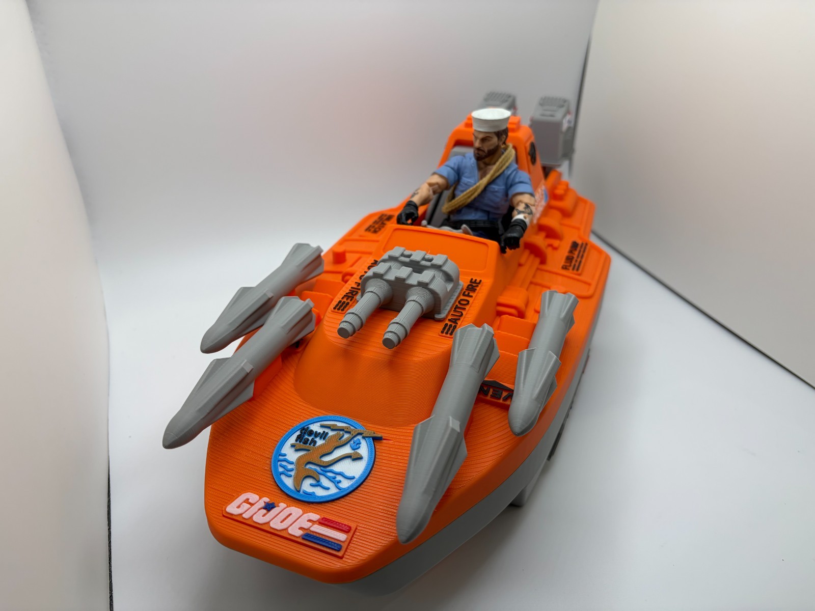 GI Joe Devilfish 1:12 Classified Scale 3D Print
