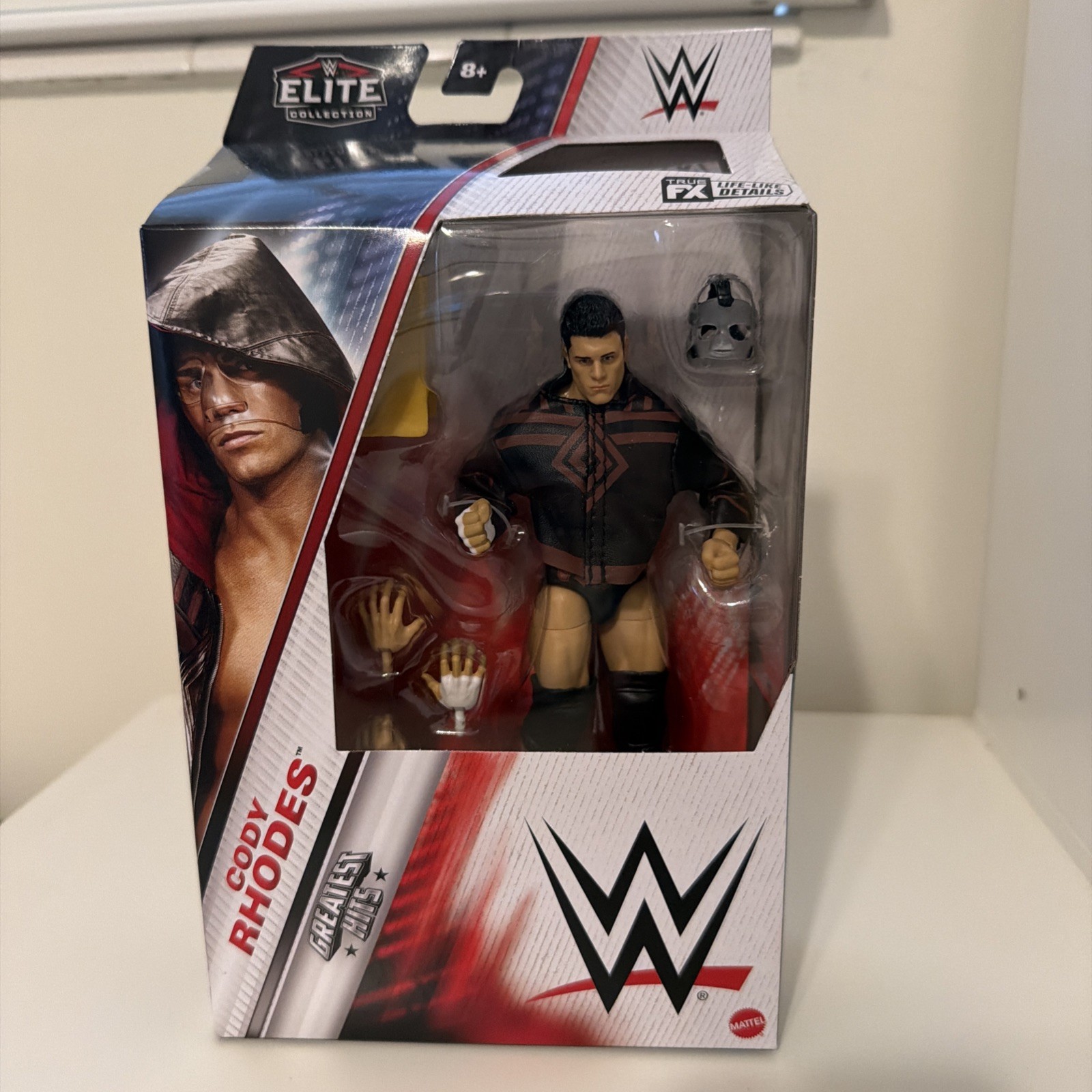 WWE Cody Rhodes Face Mask Elite Greatest Hits Action Figure FREE SHIPPING!