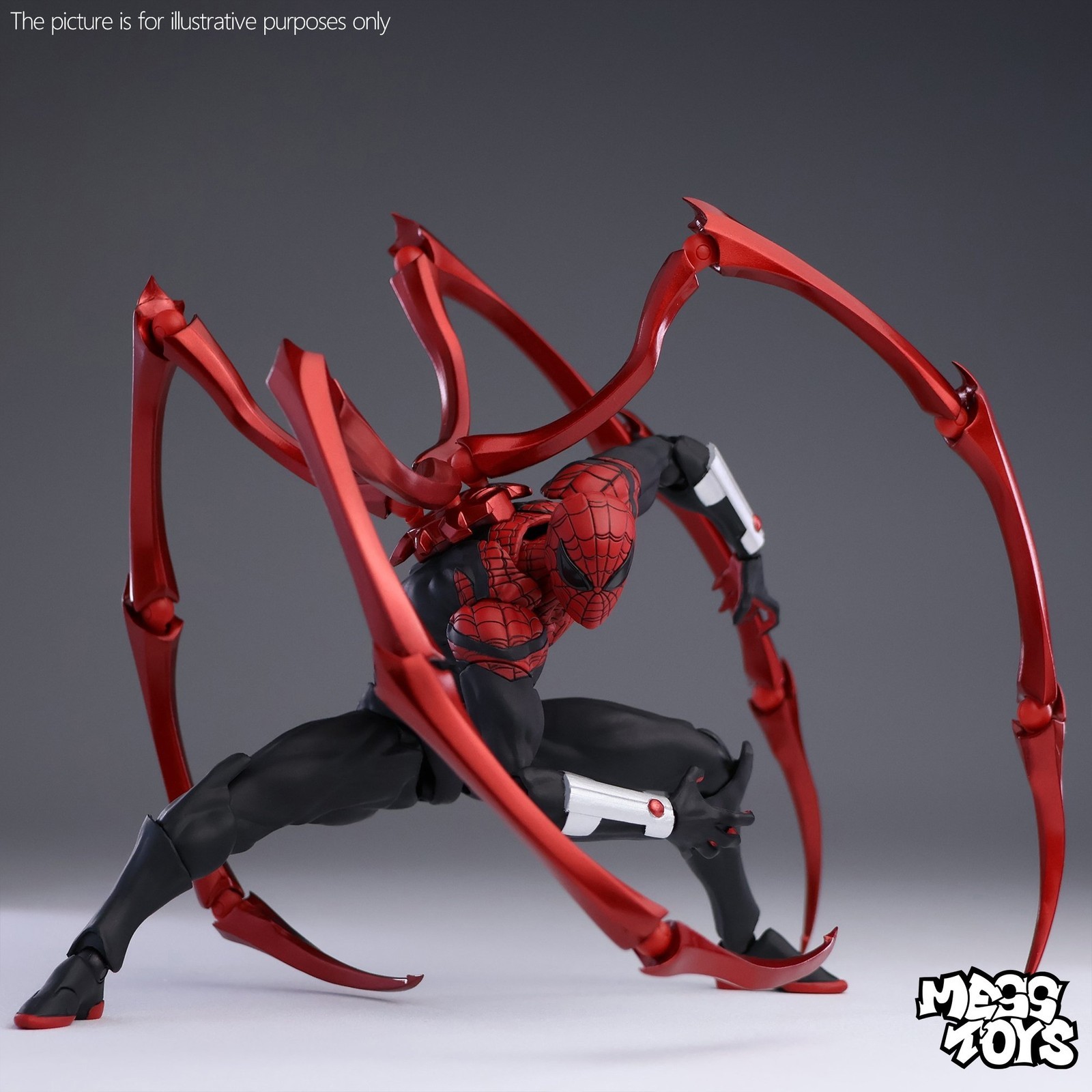 CT Toys Mess Toys Superior Spiderman Octopus Spider Action Figure Boxed US STOCK
