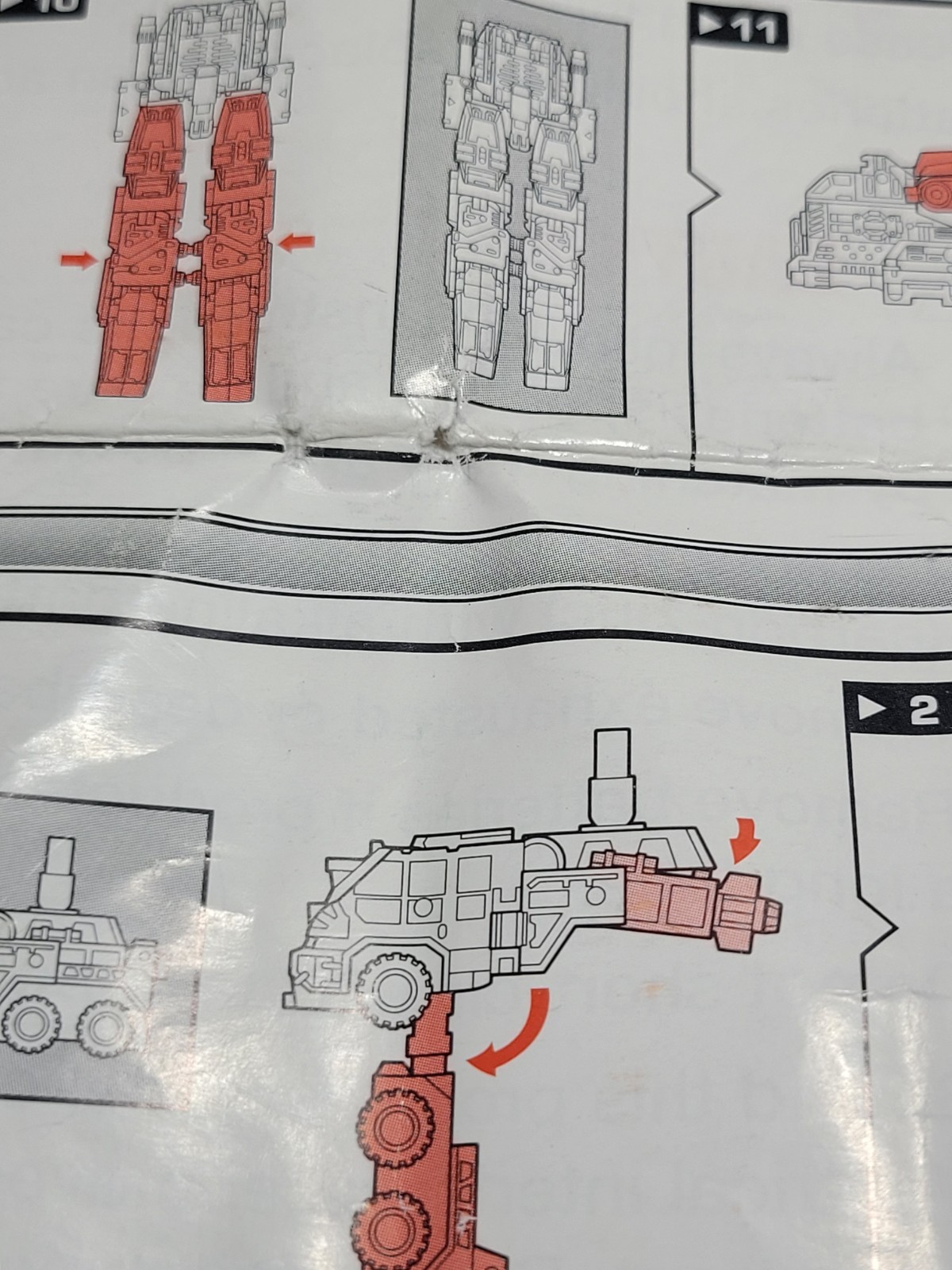 Transformers Energon COSTCO EXCLUSIVE Overload Optimus Prime Instruction Manual