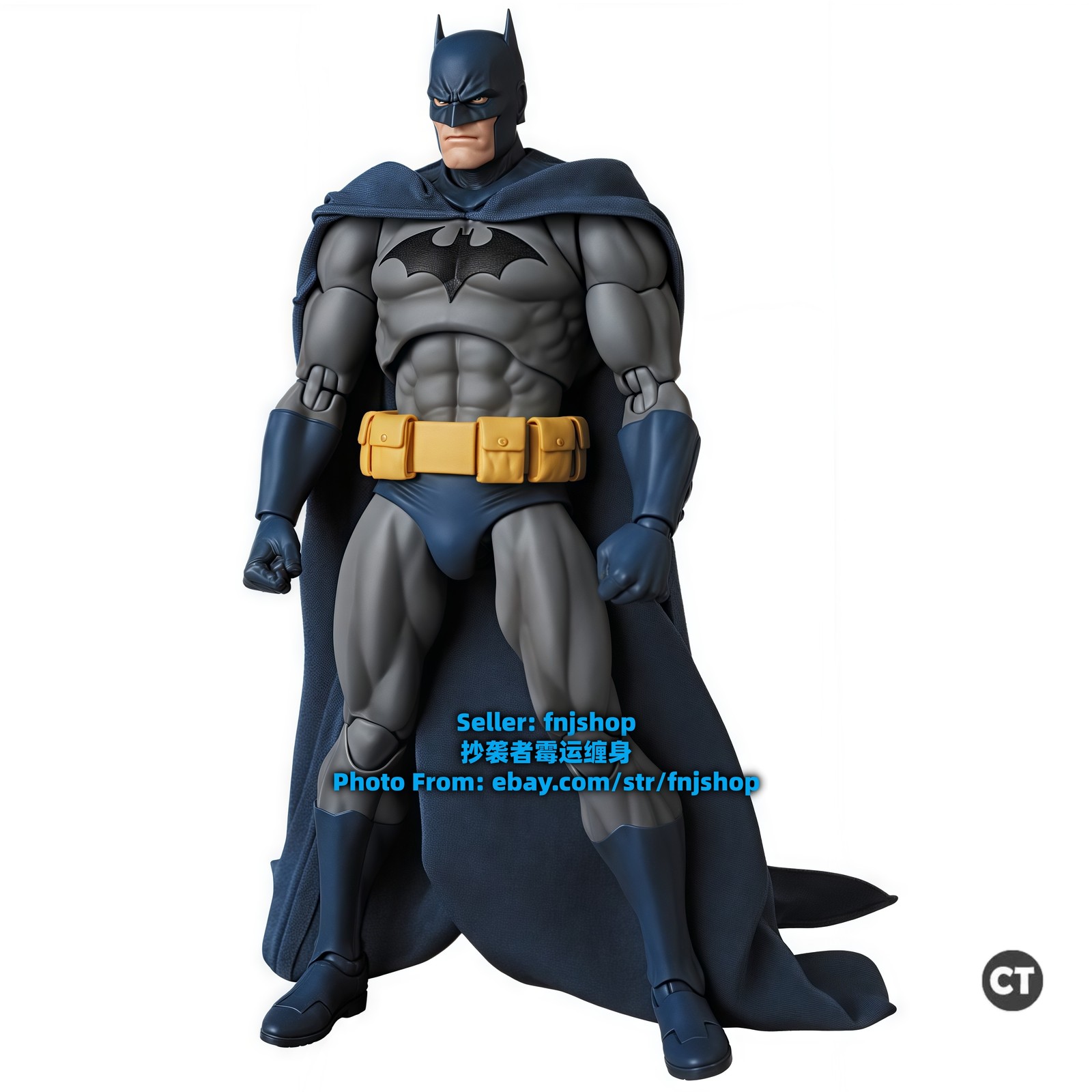 Hot-New CT Toys Hush Batman No.105 Blue Ver. 1/12 Action Figure Boxed (US STOCK)