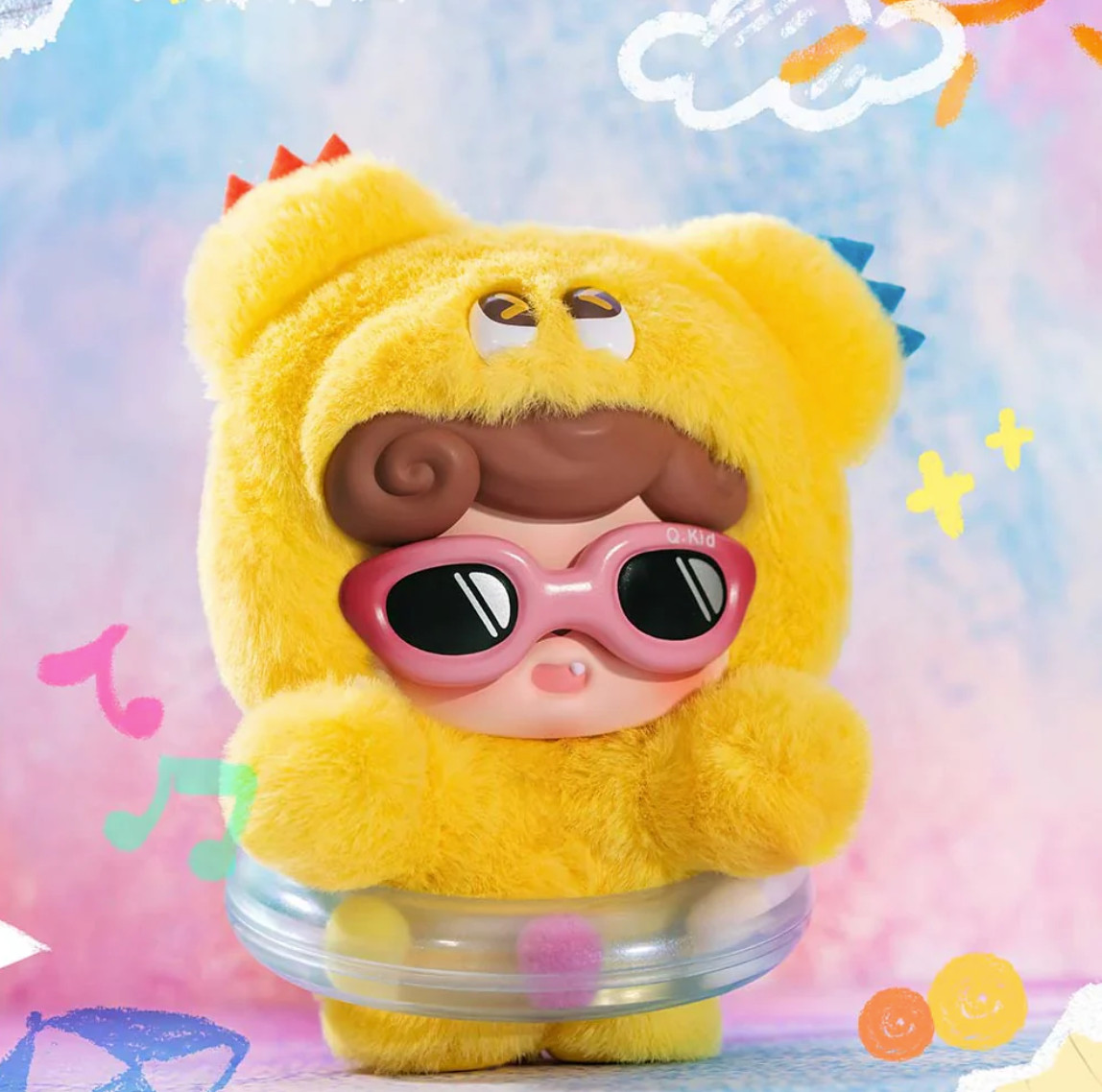 JOTOYS Q.kid Emotional Hairy Monsters Plush Pendants – Confirmed