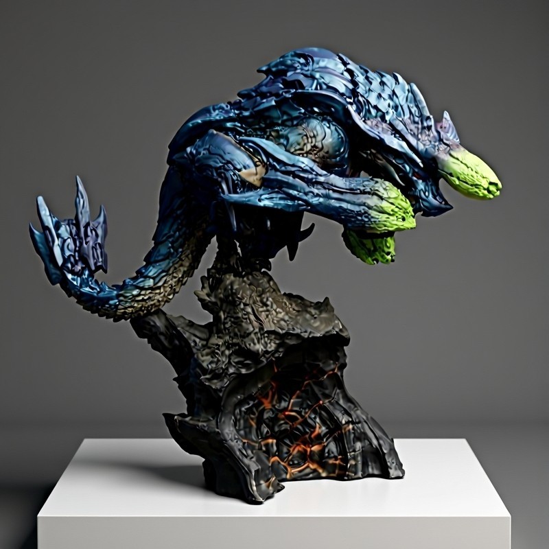 Monster Hunter Brachydios PVC Figure 17cm Game Monster Statue New