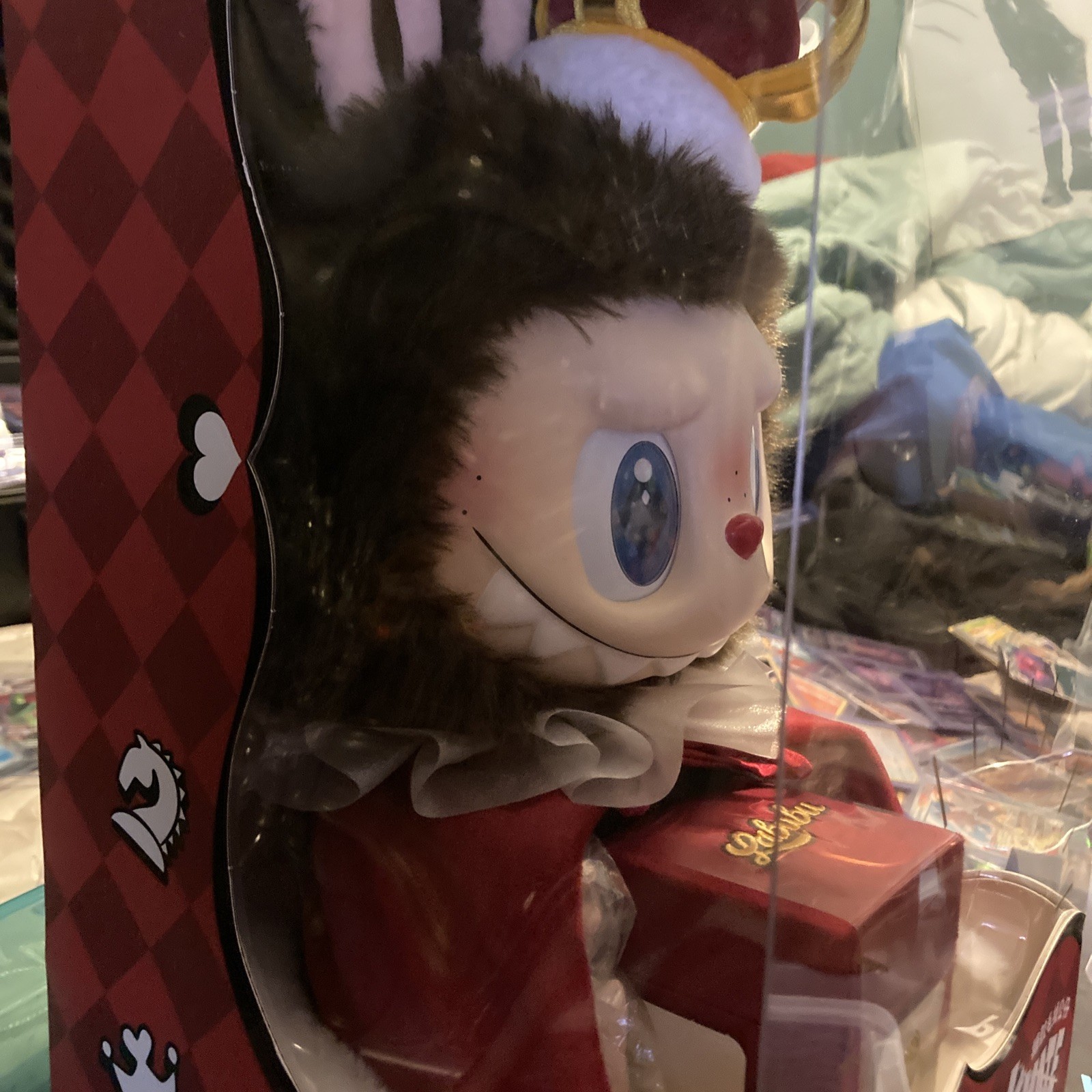 Pop Mart Let’s Checkmate Large King Labubu Plush (Authentic Sealed) USA SELLER