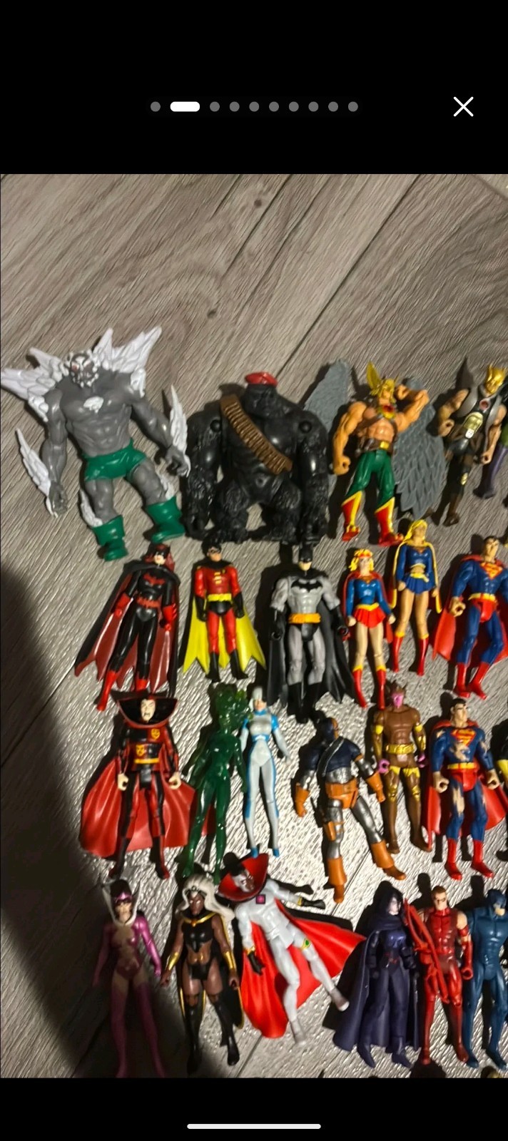 DC Infinite Heroes Crisis Action Figure lot 62 figures
