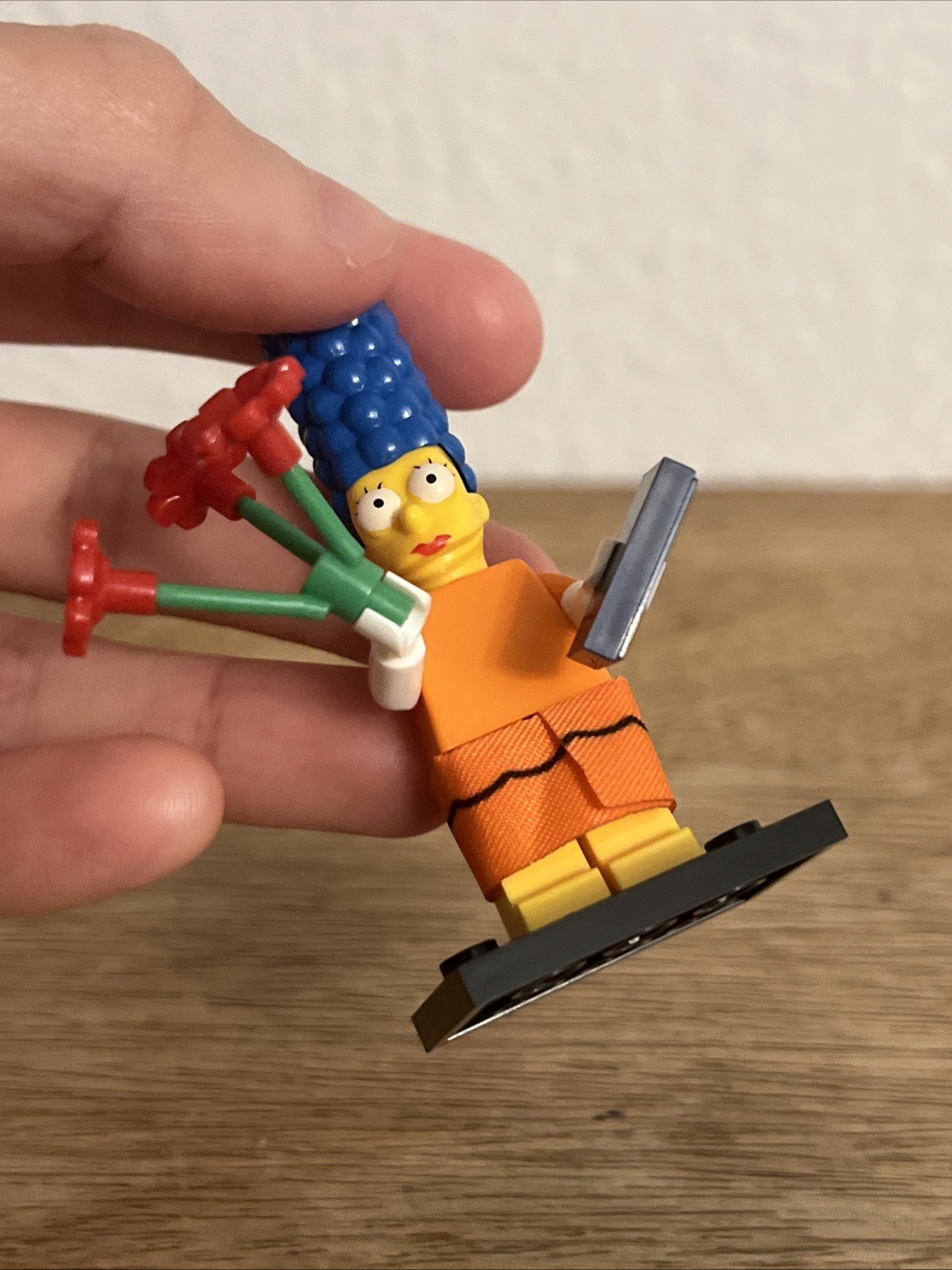 Marge Simpson The Simpsons Block Mini 2.5” Figure Abs Plastic Toy