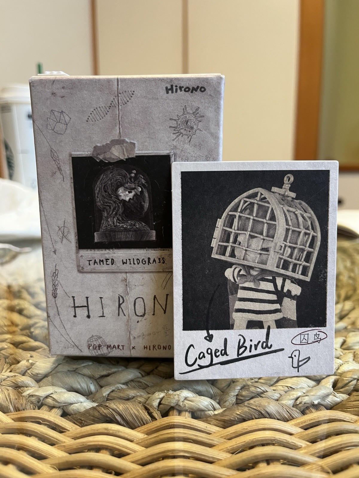 Authentic Pop Mart. Hirono. Tamed Wildgrass. Caged Bird. New. Sealed!