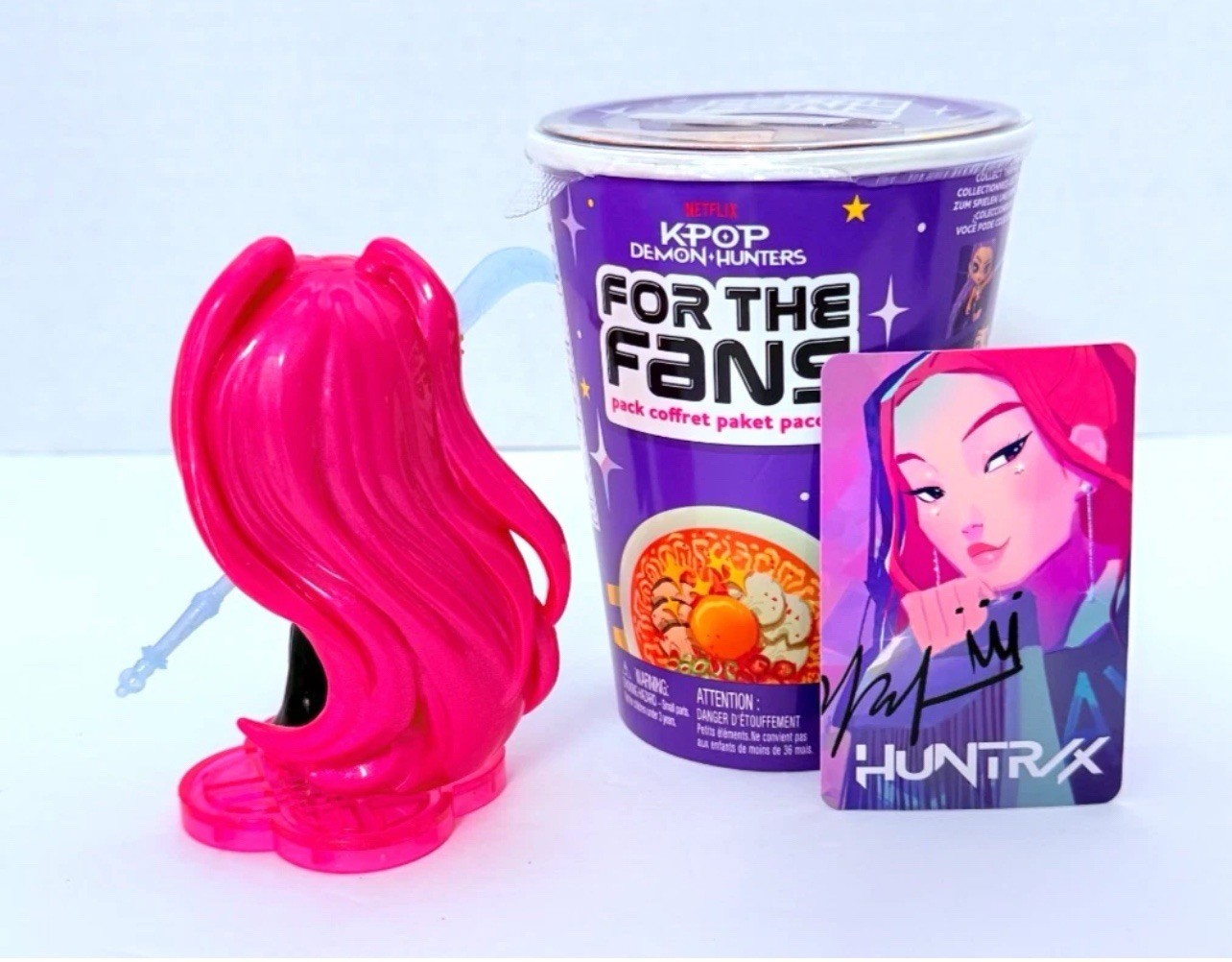 Netflix KPop Demon Hunters Figure Huntrix FOR THE FANS Toy Collectible MIRA