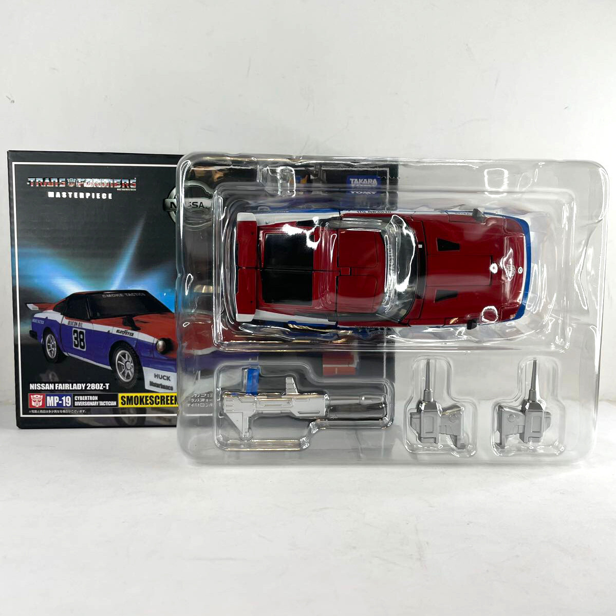 Transformers Masterpiece MP-19 Smokescreen Action Figure Takara Tomy – Open Box
