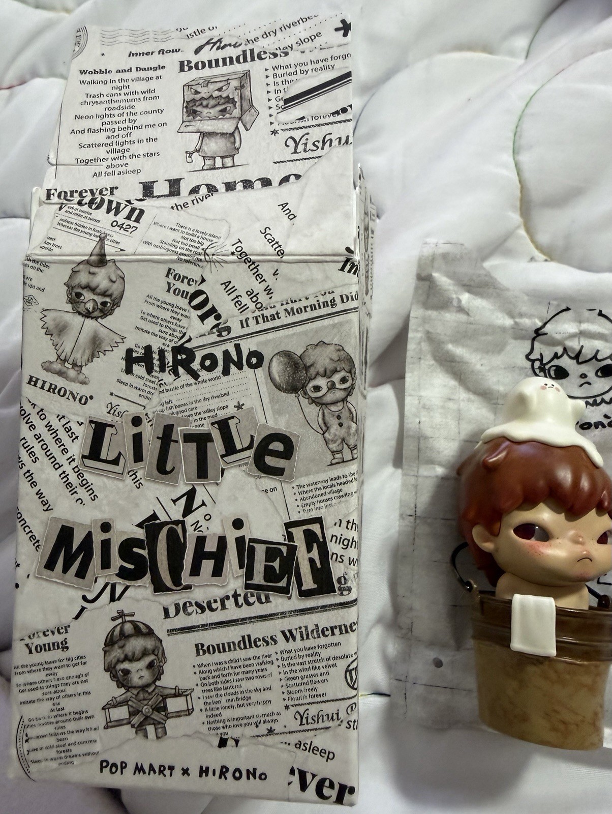 POPMART x Hirono Little Mischief Series: Boiling Frog Blind Box OPEN BOX