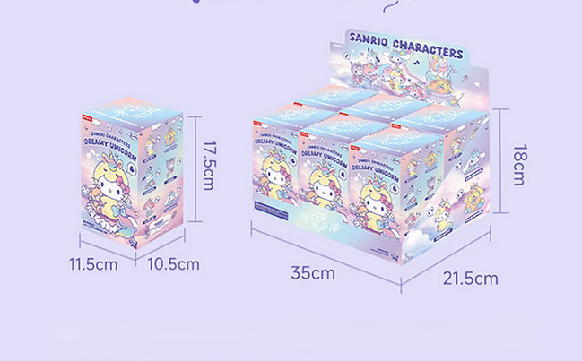 MINISO Sanrio Characters Dreamy Unicorn Series Vinyl Plush Confirmed Blind Box!