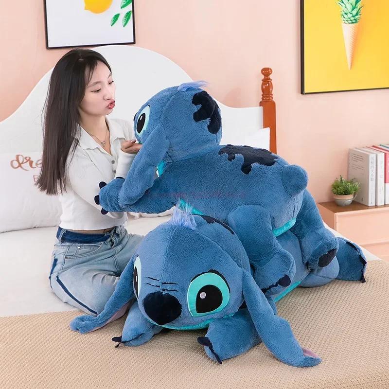 45/60/80cm Stitch Doll Plush Toys Lilo&stitch Plush Stuffed Doll Soft Pil