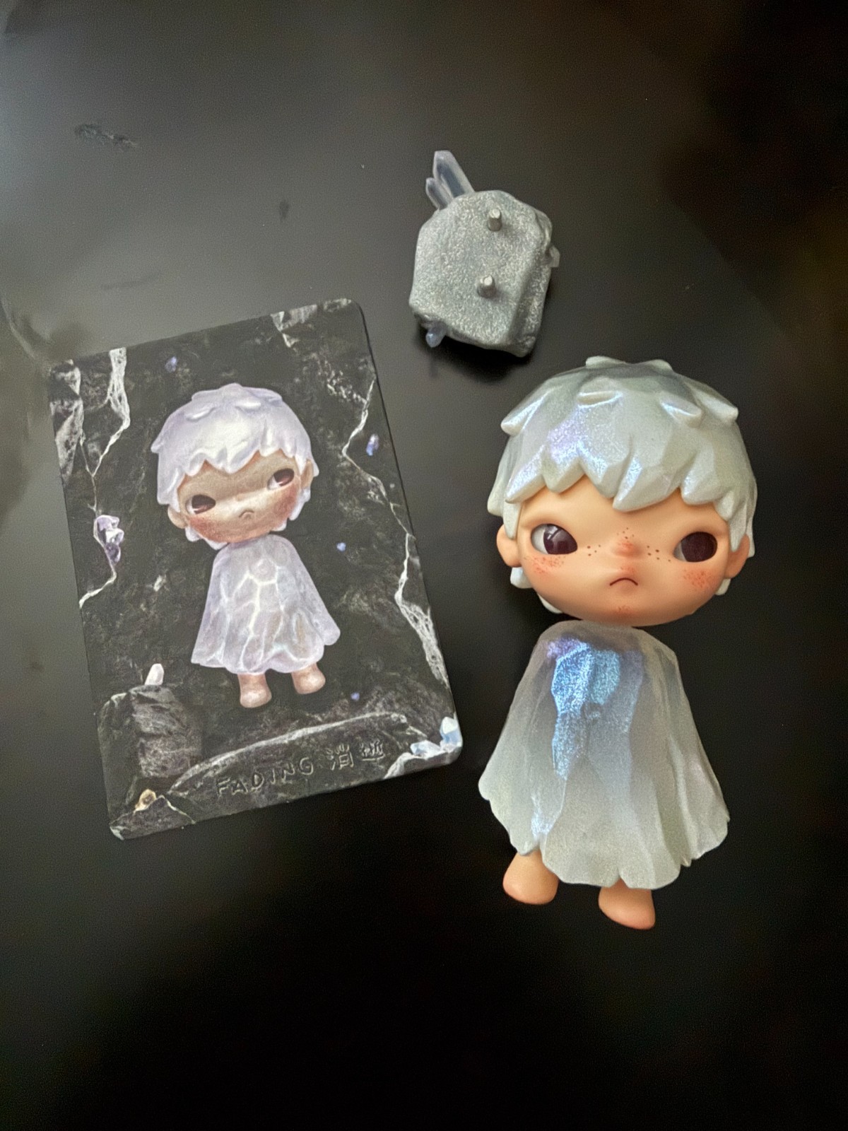 AUTHENTIC Pop Mart figures (Hirono, Skullpanda, Nyota) OUT OF BOX cards included