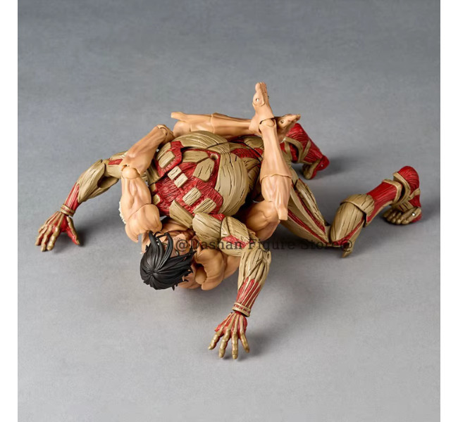 Attack on Titan Figure Revoltech the Armored Titan Action Figures Model Toys
