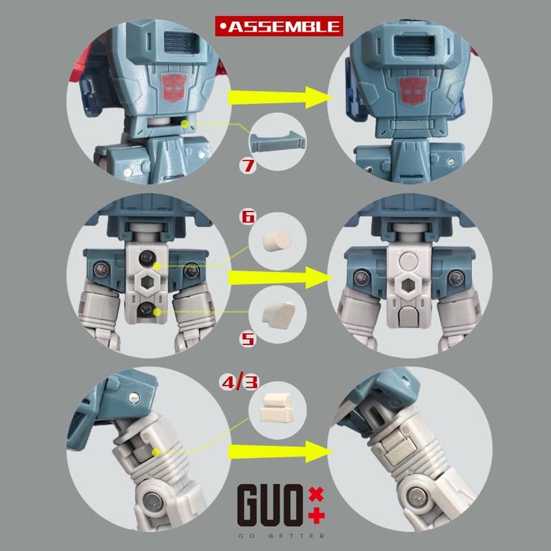 For SS86 Windcharger Filling Parts 3D Printing Upgrade Kit GO BETTER