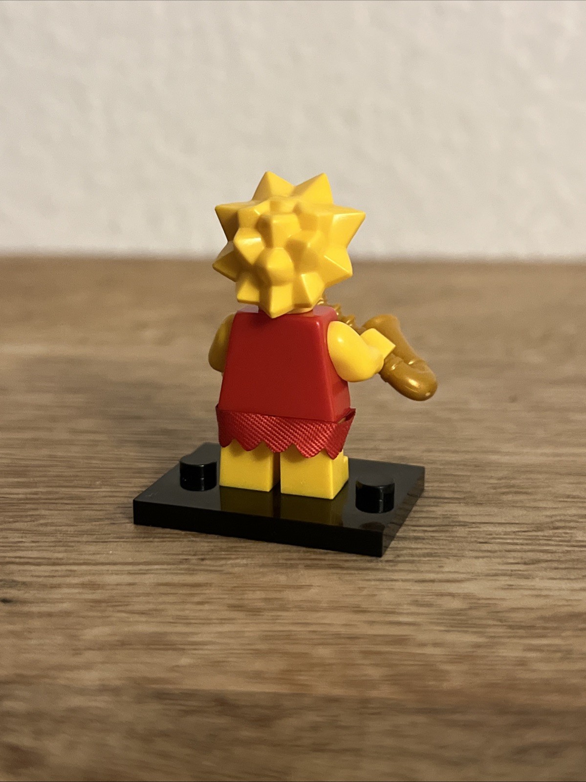 Lisa Simpson W/ Trumpet The Simpsons Block 2” Figure Abs Plastic Toy