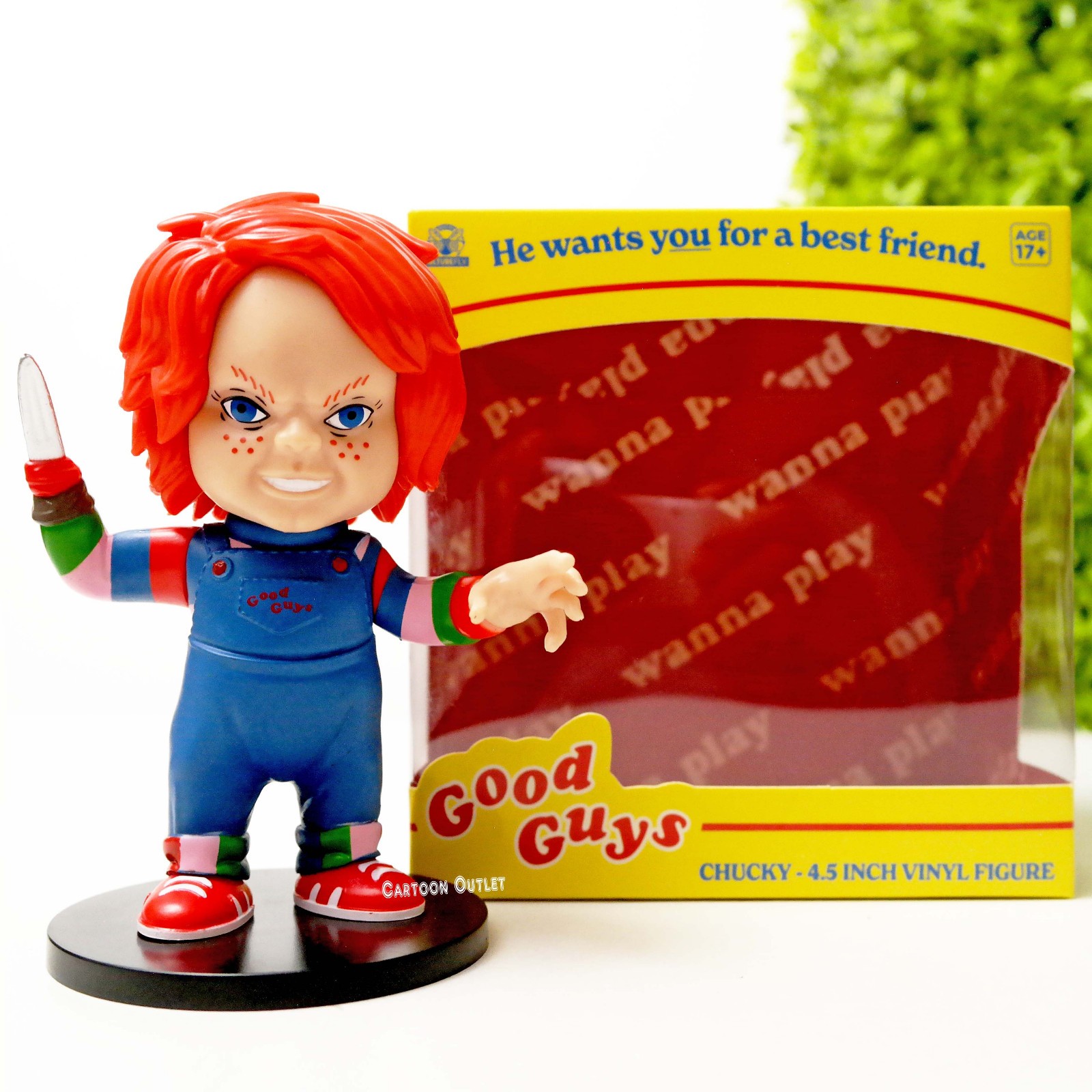 Good Guys Chucky 4.5″ Vinyl Figure Child Plays Horror Collectible Trending