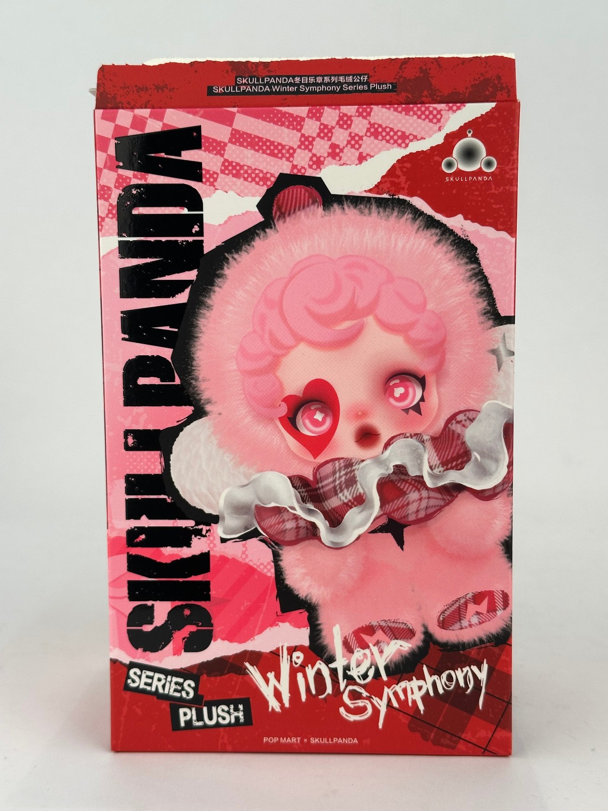 POP MART Skullpanda Winter Symphony Rock On Plush Doll Figure Sealed Bag OpenBox