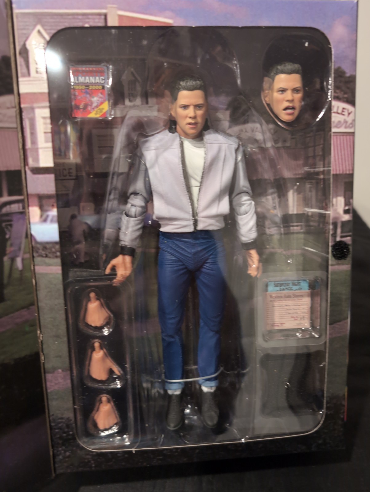 NECA Back To The Future Sports Almanac Ultimate Biff Tanner Figure