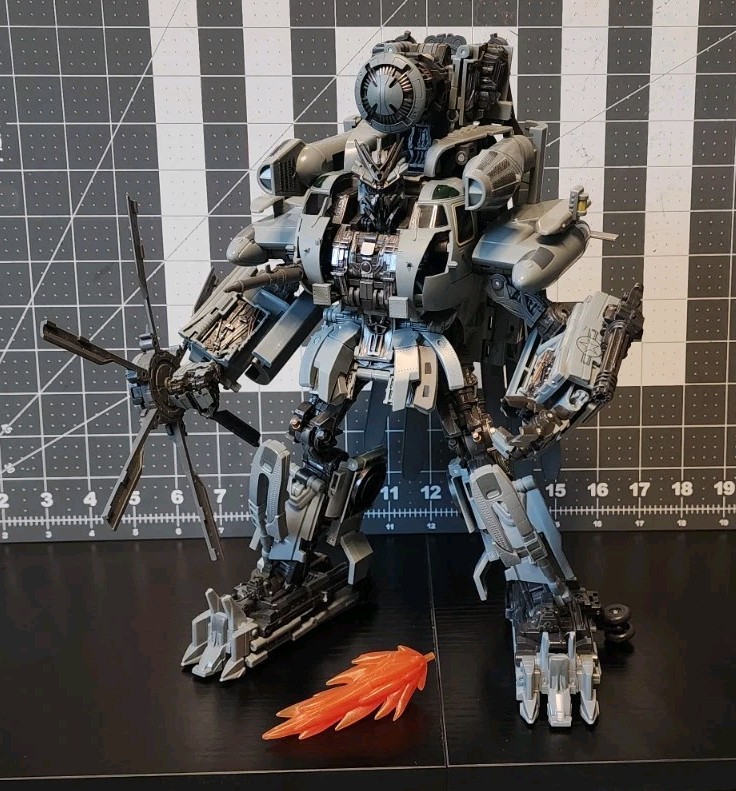 Transformers Takara Tomy Masterpiece Movie Series MPM-13 Blackout incomplete