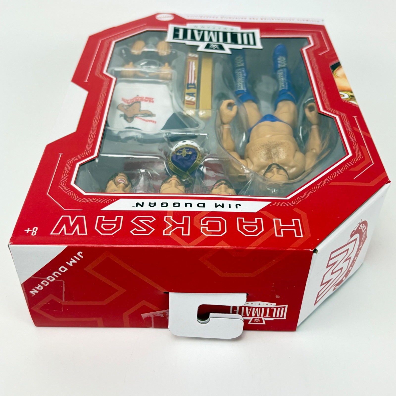 Mattel WWE Ultimate Edition Hacksaw Jim Duggan Legends Figure NEW In Hand!