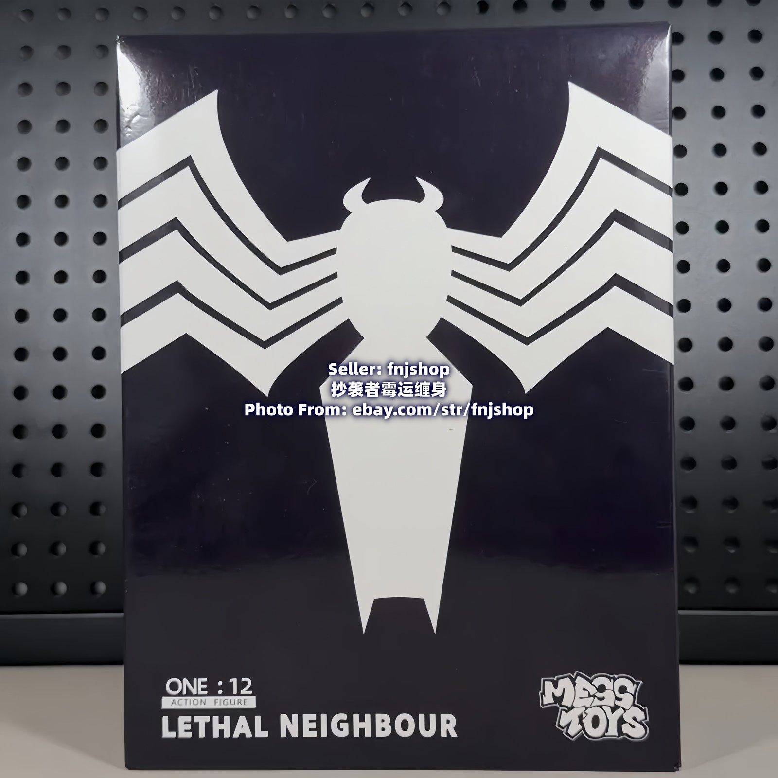 Pre-Order Mess Toys Venom Lethal Neighbor Spider-Man Symbiote 1/12 Action Figure