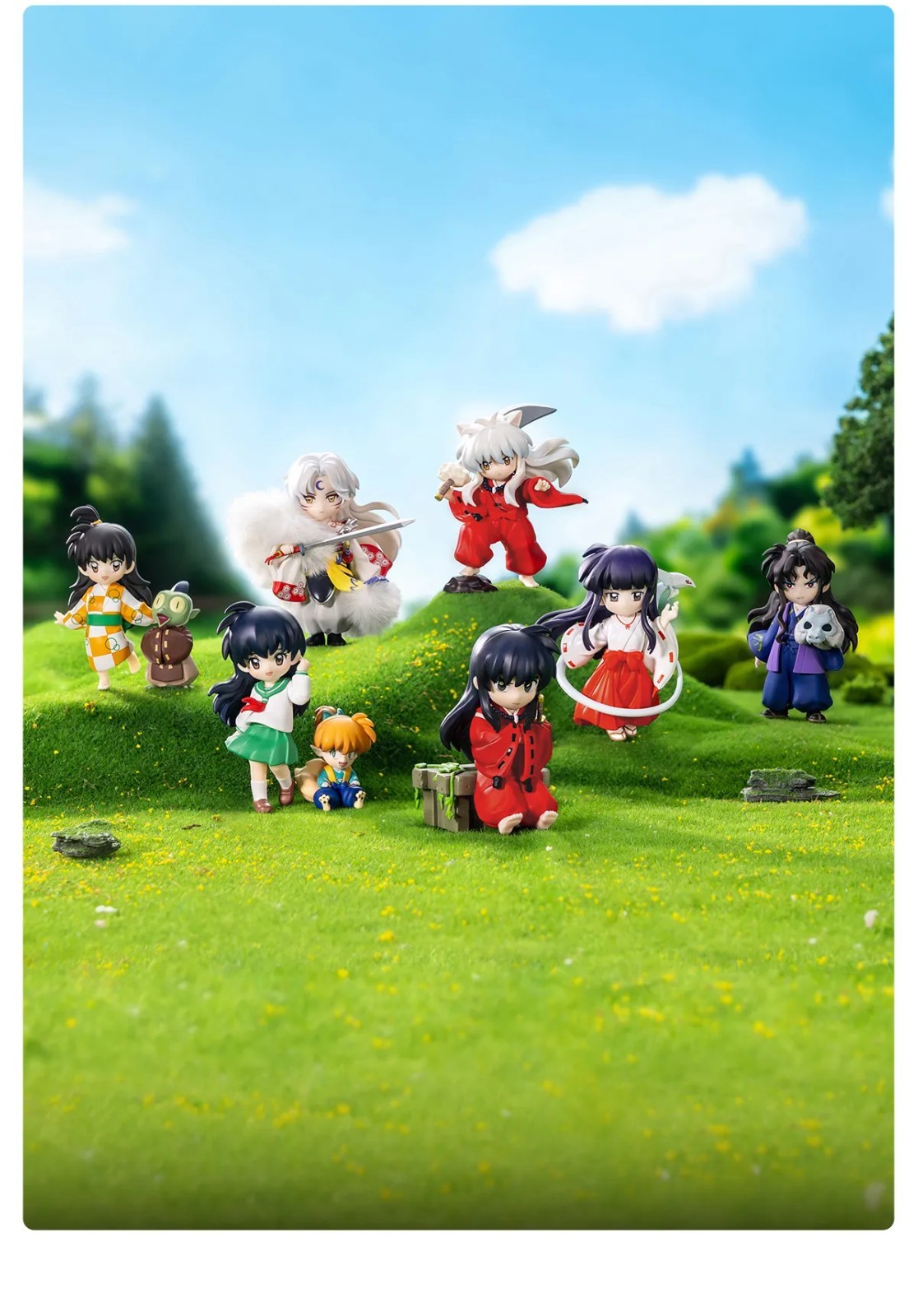 POP MART Inuyasha The Journey of Sengoku Series Confirmed Figure NEW in Open Box