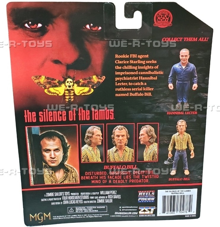 The Silence of the Lambs Buffalo Bill Action Figure Zombie Sailor’s Toys