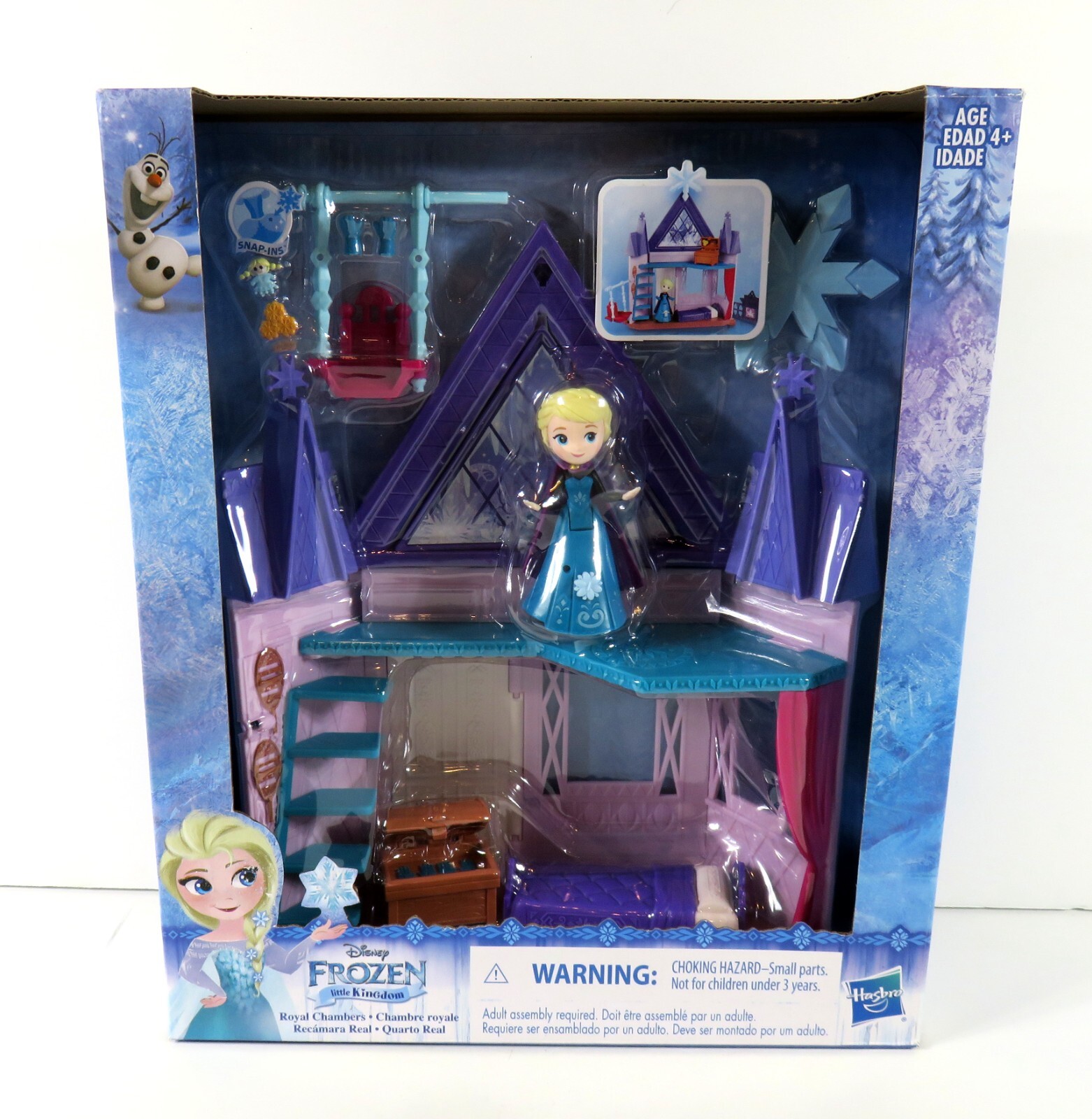 DISNEY FROZEN Little Kingdom ELSA’S ROYAL CHAMBERS Brand New Sealed Box