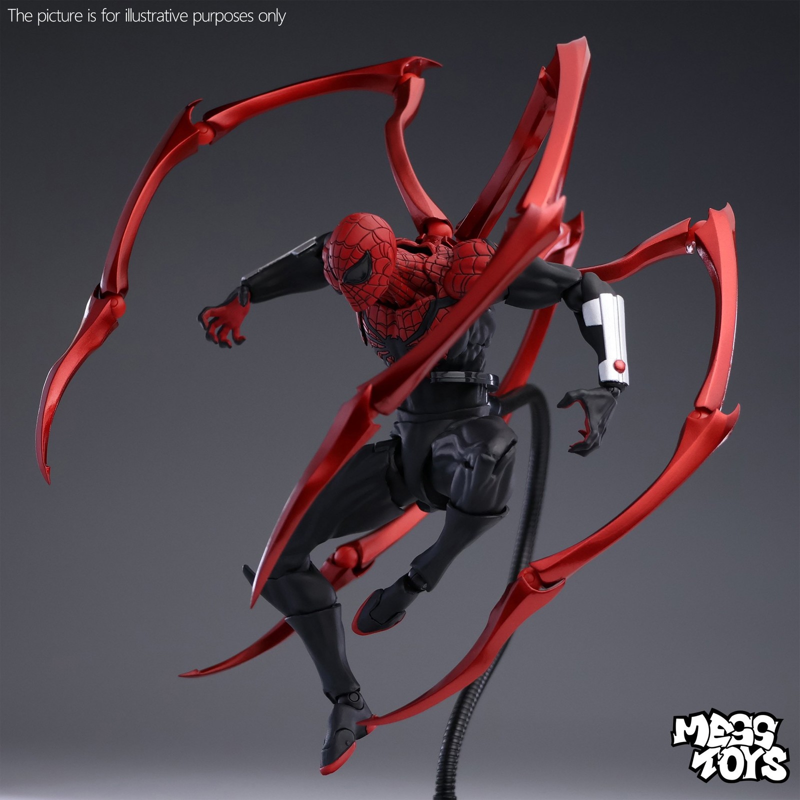 CT Toys Mess Toys Superior Spiderman Octopus Spider Action Figure Boxed US STOCK