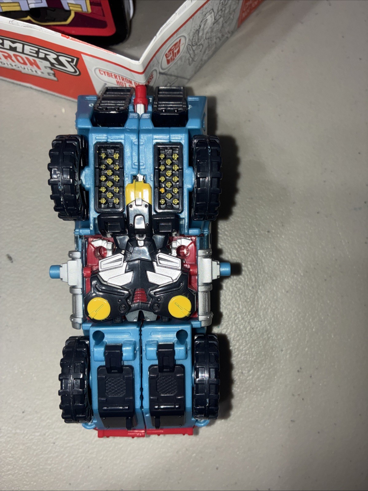Transformers CYBERTRON DEFENSE HOT SHOT Cybertron RID COMPLETE Adult Owned