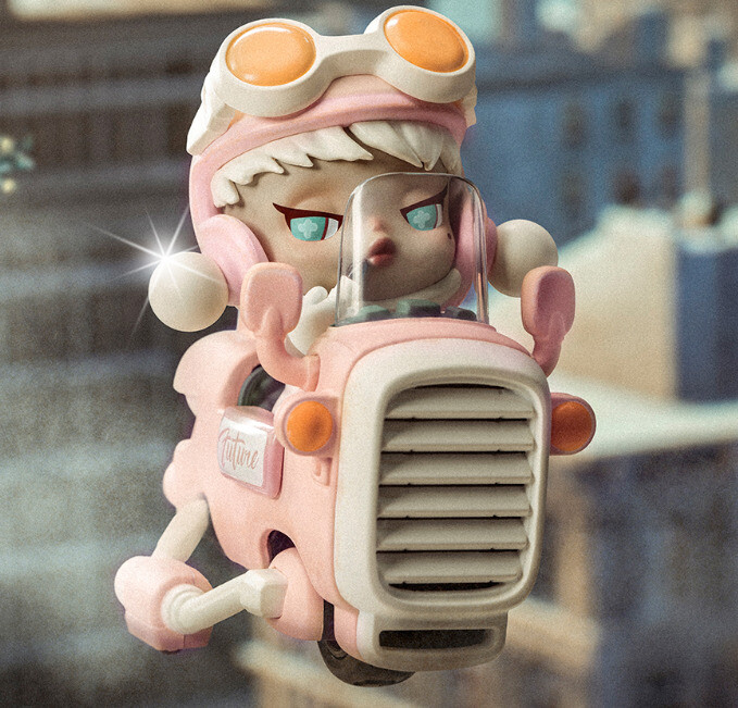 POP MART Skullpanda Laid Back Tomorrow Series Confirmed Blind Box Figure Art Toy