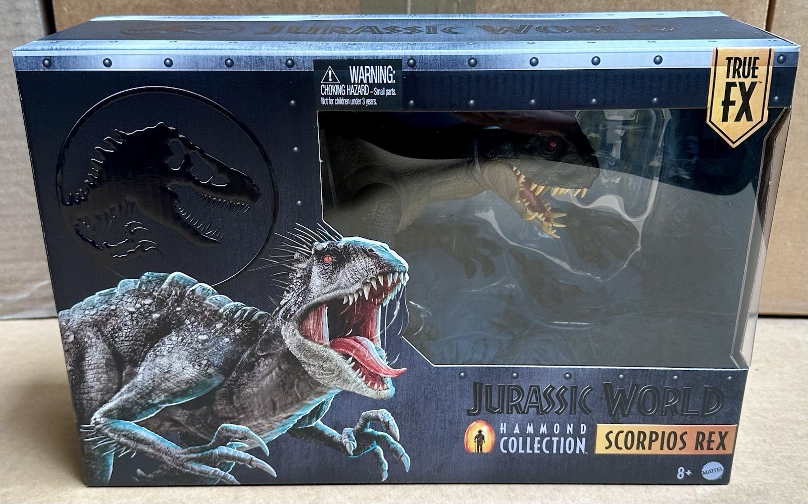 Jurassic World Hammond Collection SCORPIOS REX Dinosaur Figure *IN HAND*